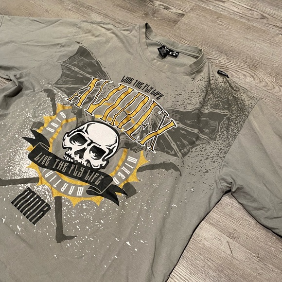 Avirex “Live the fly life” MMA T-Shirt Men’s Size XXXL - Picture 2 of 4